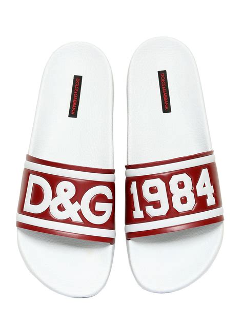 dolce gabbana sandals mens|dolce and gabbana men's slides.